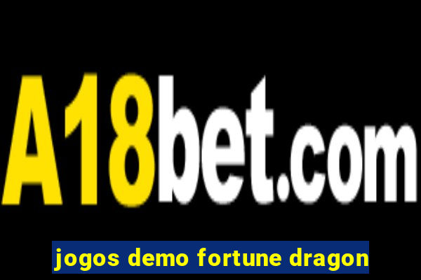 jogos demo fortune dragon