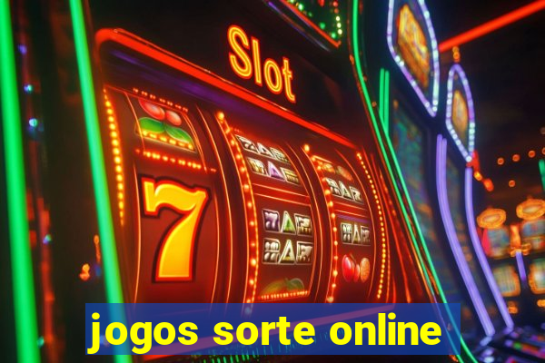 jogos sorte online