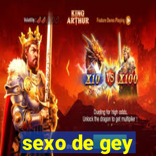 sexo de gey