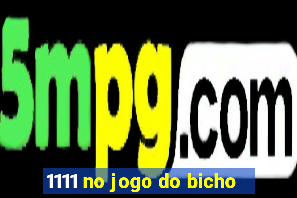 1111 no jogo do bicho