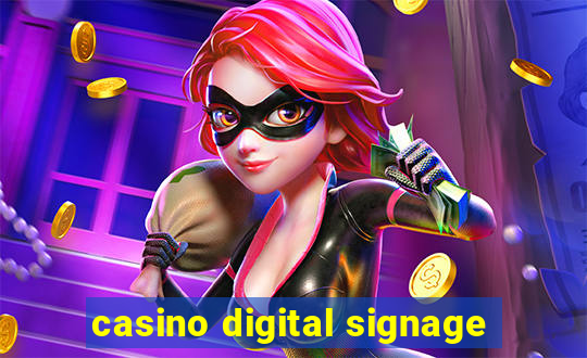 casino digital signage