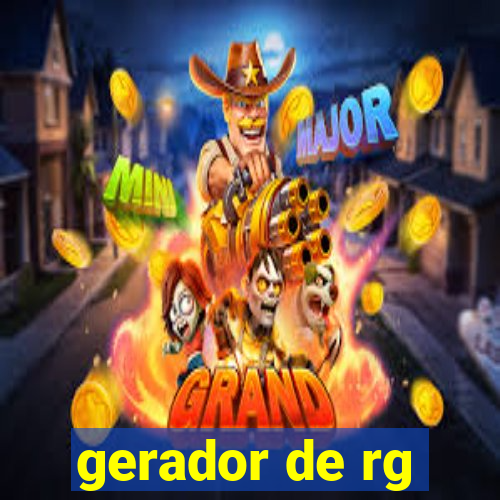 gerador de rg