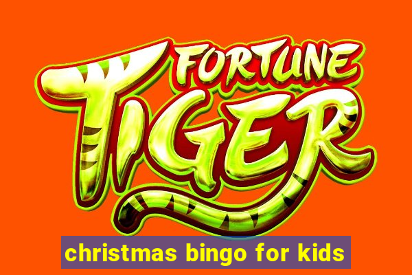 christmas bingo for kids