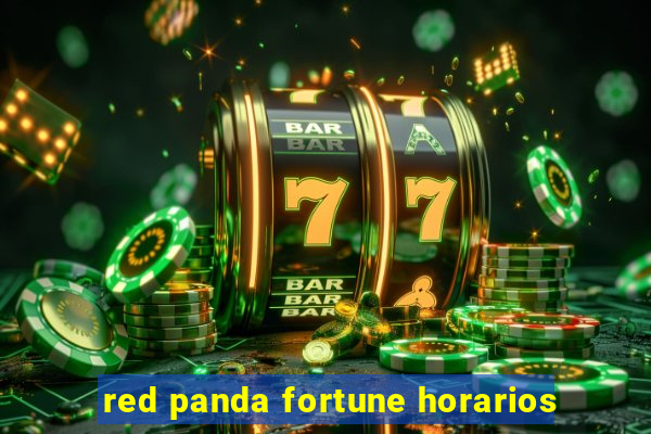 red panda fortune horarios