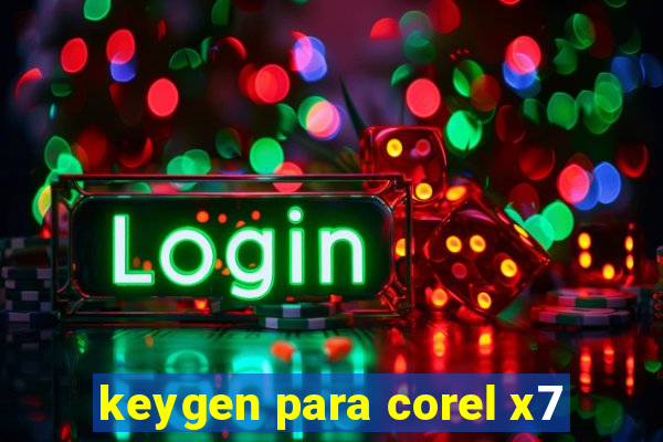 keygen para corel x7