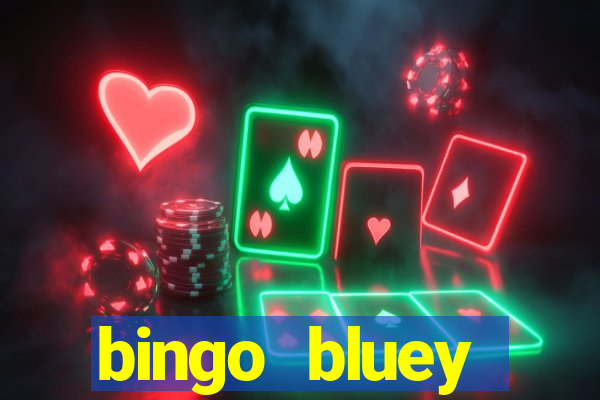 bingo bluey personajes png