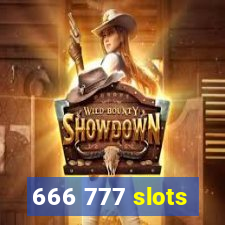 666 777 slots