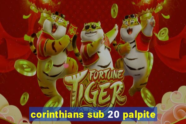 corinthians sub 20 palpite