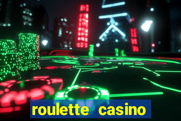 roulette casino game online