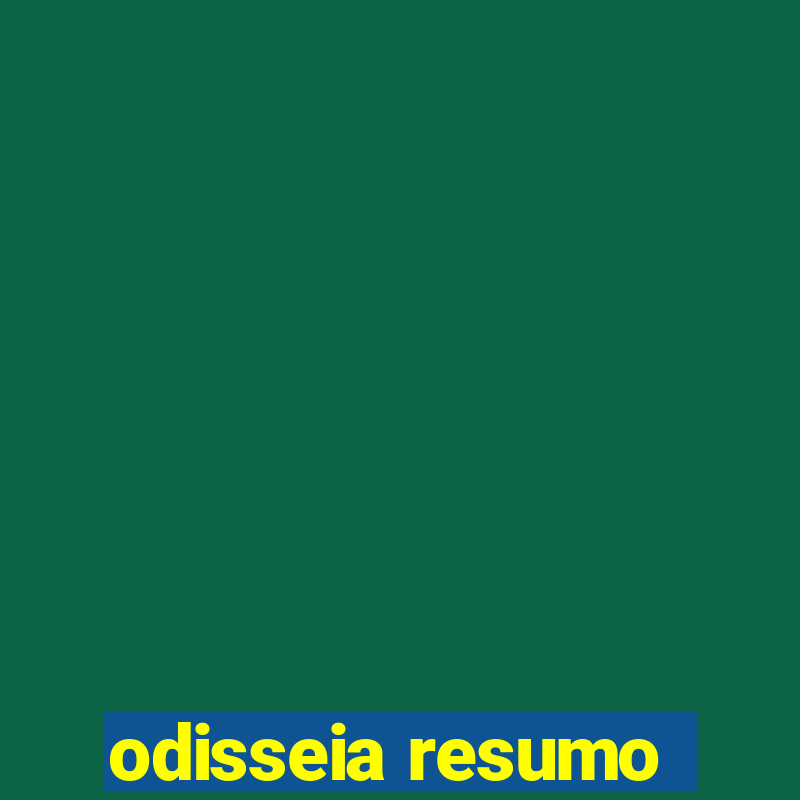 odisseia resumo