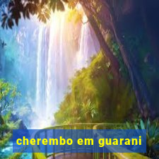 cherembo em guarani