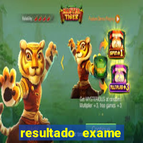 resultado exame eliel figueiredo