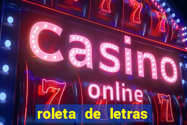 roleta de letras stop online