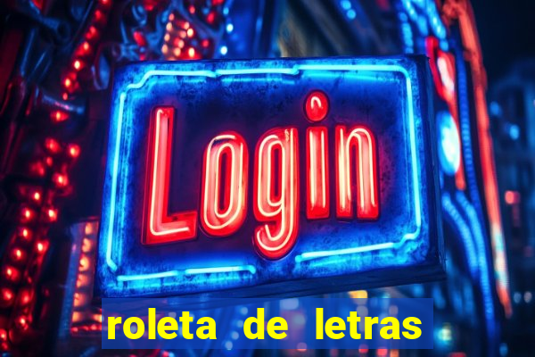 roleta de letras stop online