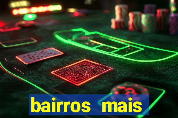 bairros mais perigosos de bh