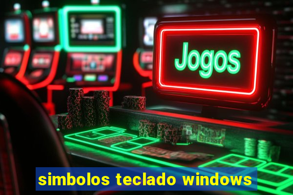 simbolos teclado windows