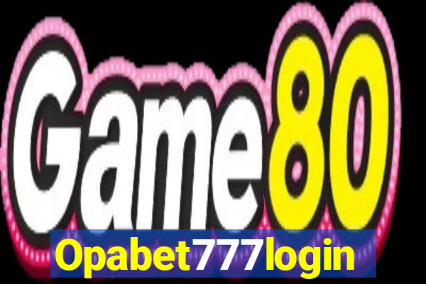 Opabet777login