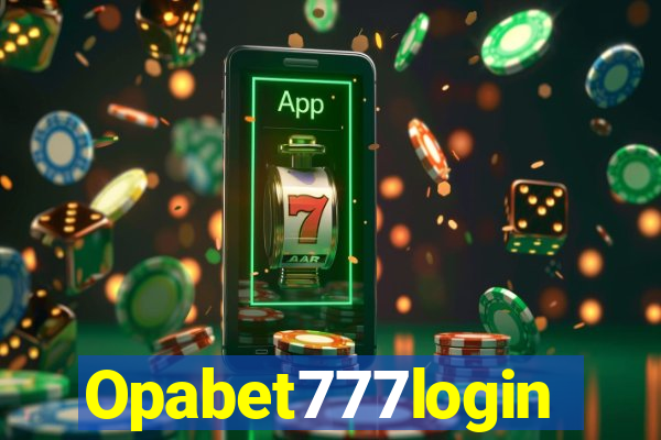 Opabet777login