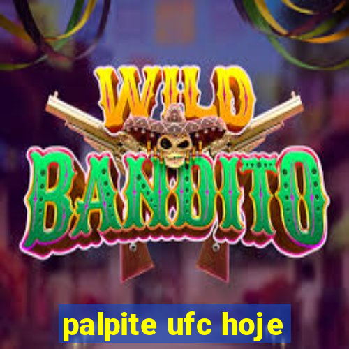 palpite ufc hoje