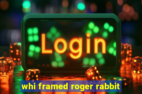 whi framed roger rabbit