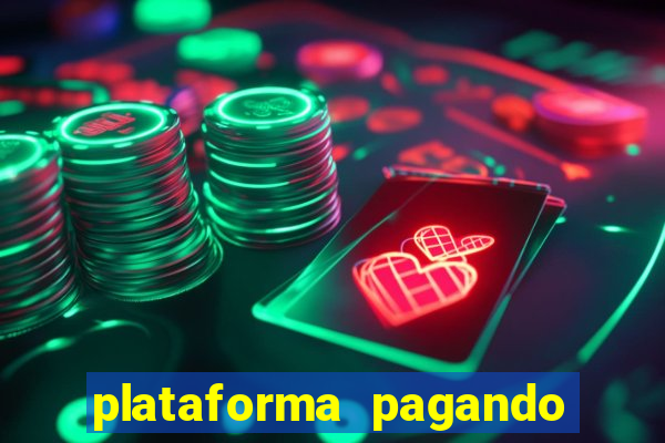 plataforma pagando no cadastro slots