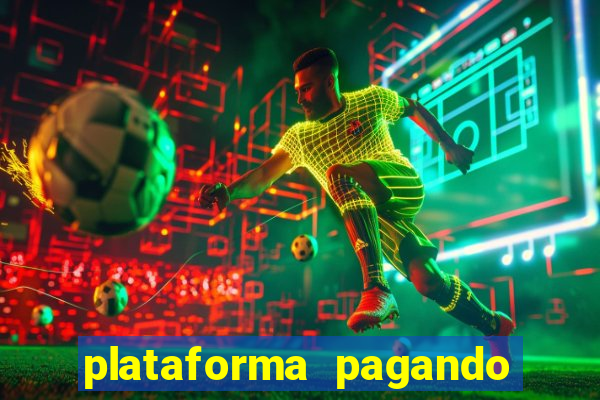 plataforma pagando no cadastro slots