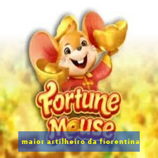 maior artilheiro da fiorentina