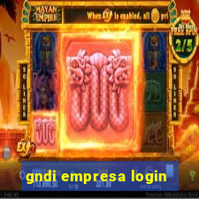 gndi empresa login