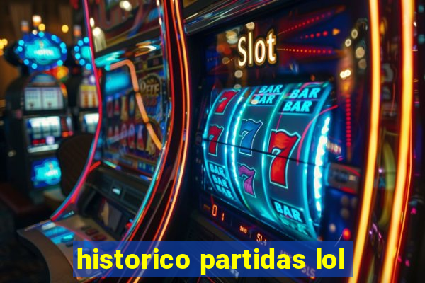 historico partidas lol