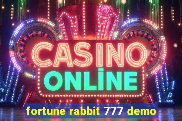 fortune rabbit 777 demo