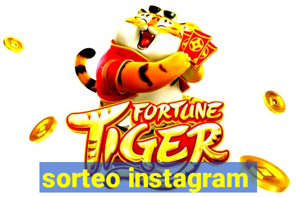 sorteo instagram