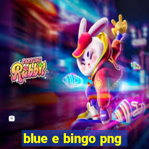 blue e bingo png