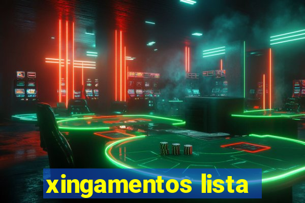 xingamentos lista