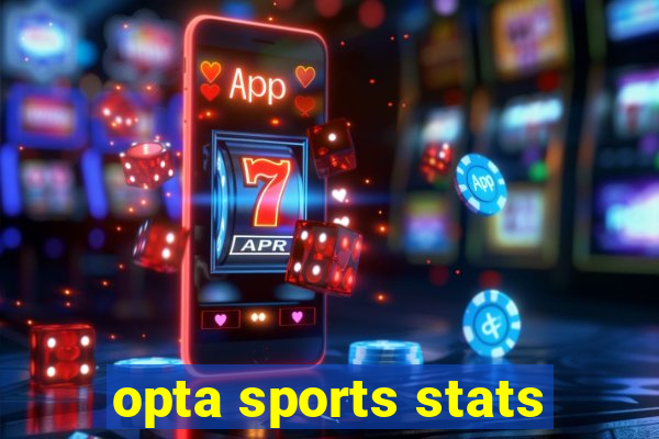 opta sports stats