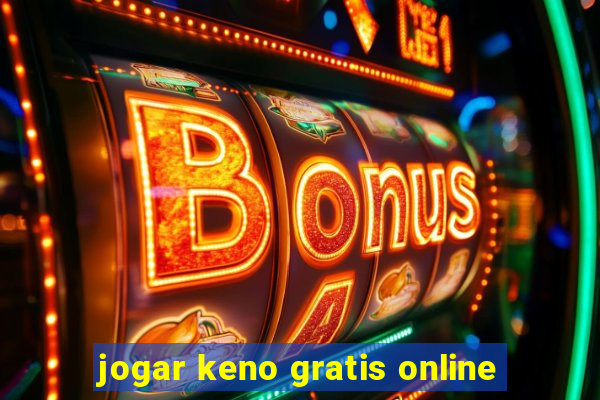 jogar keno gratis online