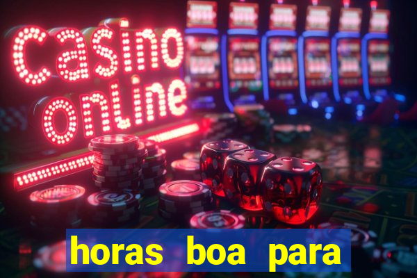 horas boa para jogar fortune tiger