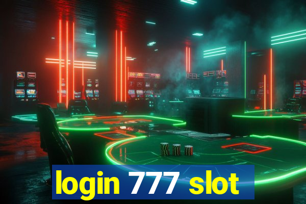 login 777 slot