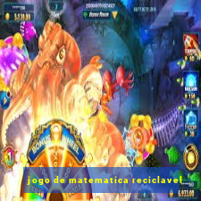 jogo de matematica reciclavel