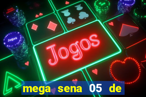 mega sena 05 de julho de 1988