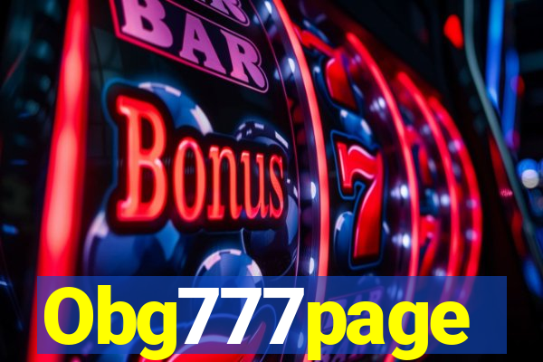 Obg777page