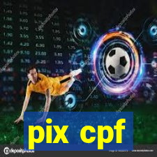 pix cpf