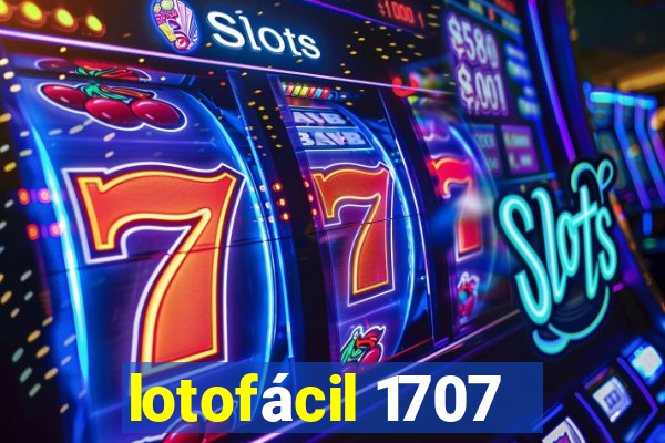 lotofácil 1707