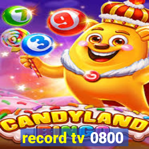 record tv 0800