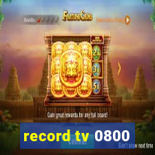 record tv 0800