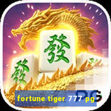 fortune tiger 777 pg