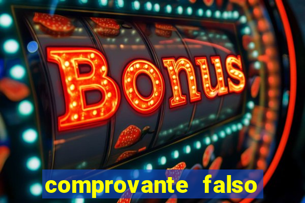 comprovante falso de 50 reais