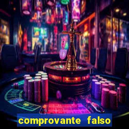 comprovante falso de 50 reais