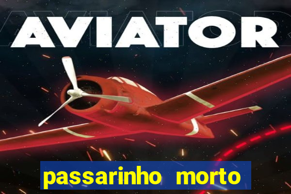 passarinho morto significado espiritual