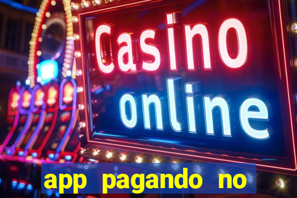 app pagando no cadastro via pix