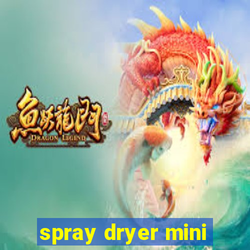 spray dryer mini